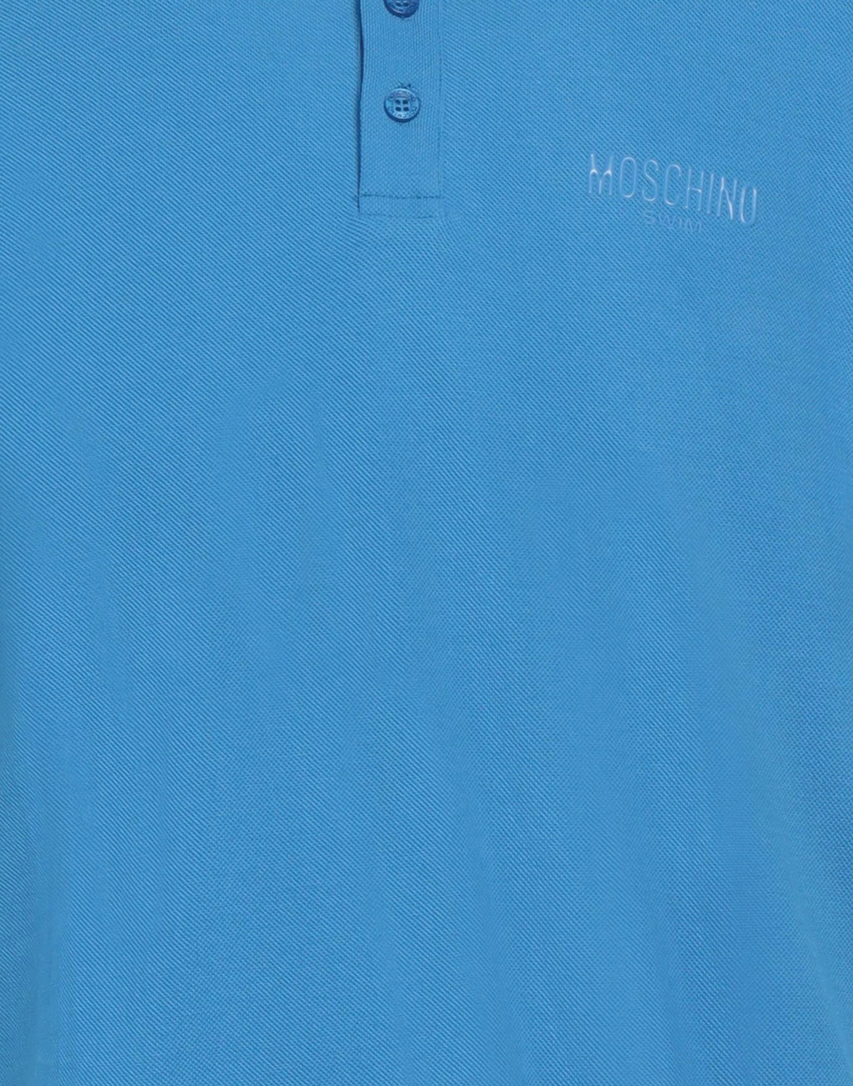 Moschino Mens Polo shirt Azure