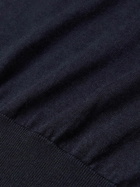 Zegna - Cashmere and Silk-Blend Turtleneck Sweater - Blue