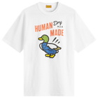 Human Made Men's Duck Overalls T-Shirt in White