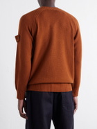 Stone Island - STONE ISLAND GHOST Cashmere Sweater - Orange
