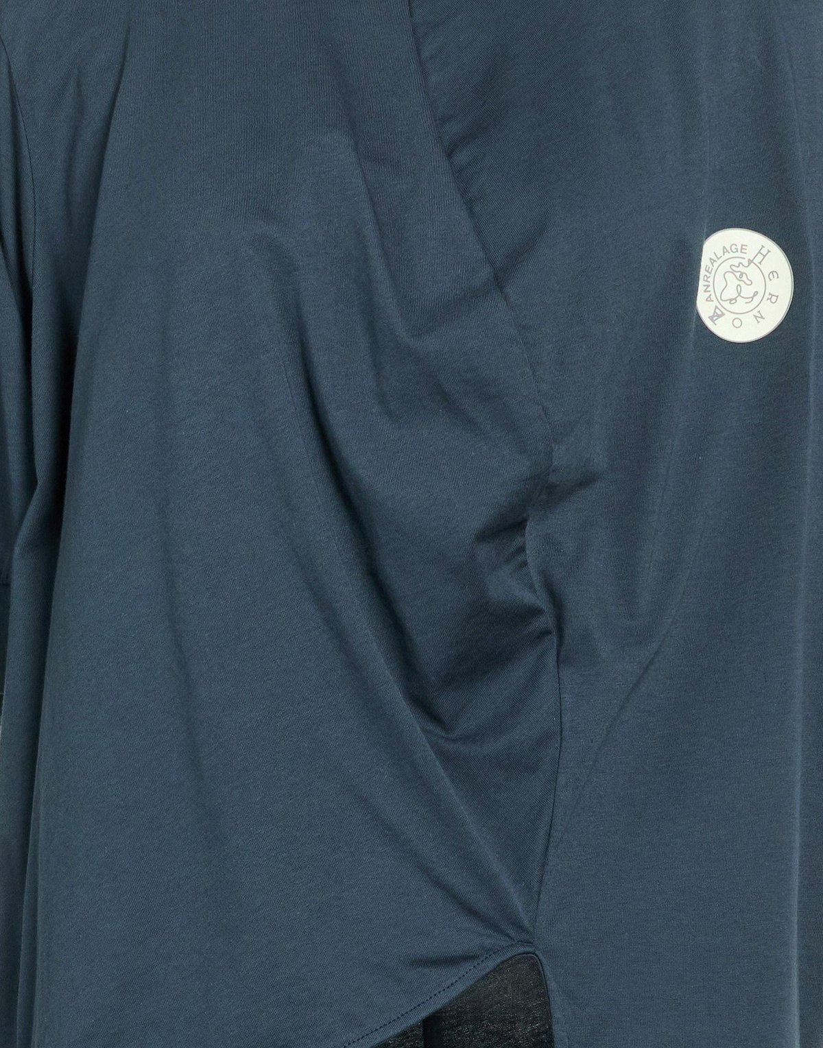 Herno Womens T-shirt Slate in Blue