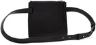 Jil Sander Black Leather Flat Pouch