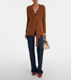 Valentino Cable-knit cashmere cardigan