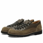 Fracap Men's MA187 Commando Sole Low Hiking Shoe Presented by END. in Smog
