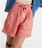 Isabel Marant Ceyane floral cotton and silk shorts