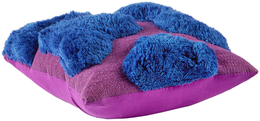 Mush Studios SSENSE Exclusive Purple Blobular Cushion