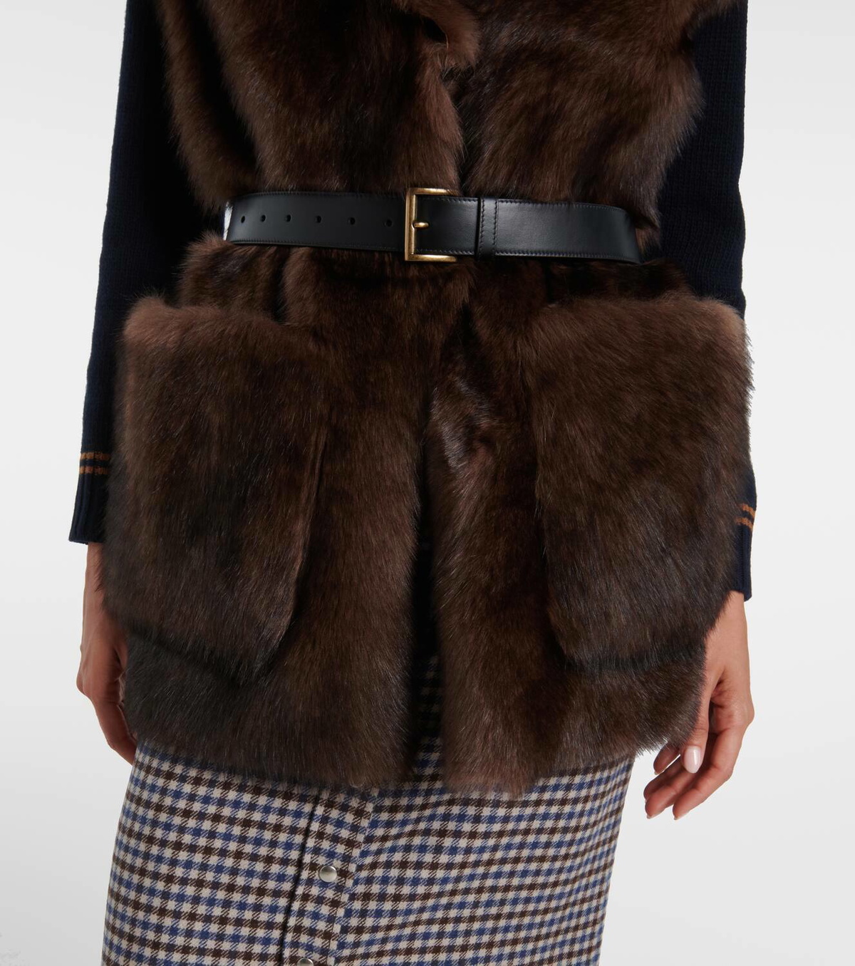 Prada Shearling vest