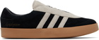Y-3 Black & Gray Gazelle Sneakers