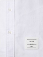 THOM BROWNE - Button Down Cotton Straight Fit Shirt