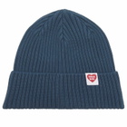 Human Made Men's Cotton Rib Beanie in Navy 