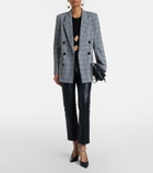 Isabel Marant Jevima Prince of Wales check wool-blend jacket