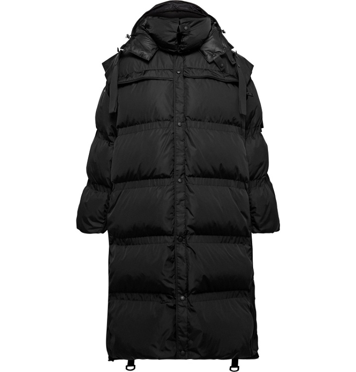 Photo: Moncler Genius - 5 Moncler Craig Green Sullivan Quilted Shell Hooded Down Parka - Black