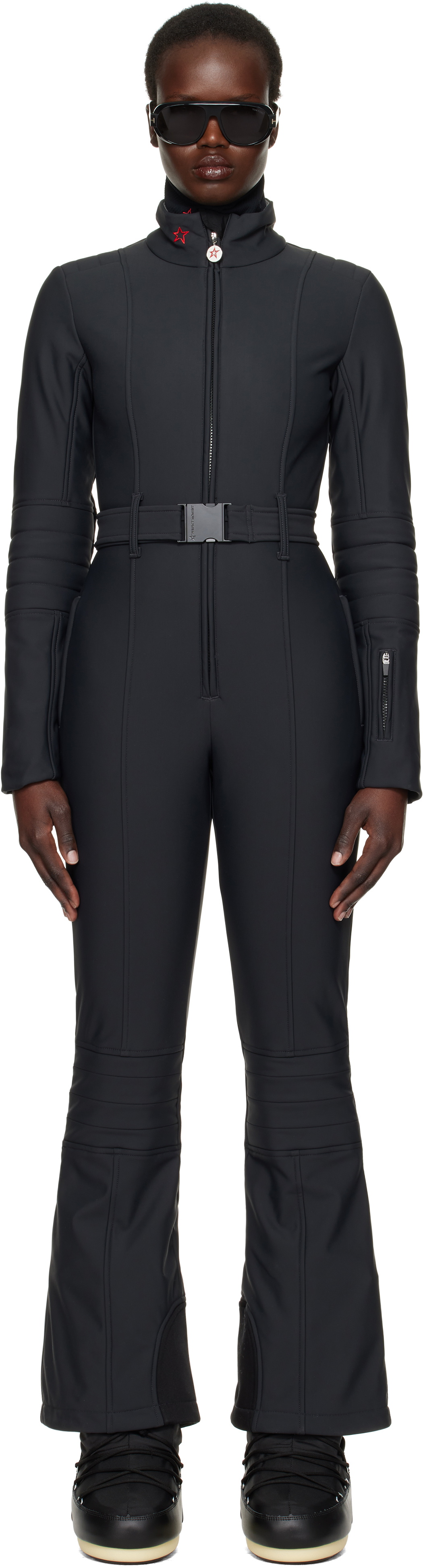 Perfect Moment Black JG Ski Snow Suit