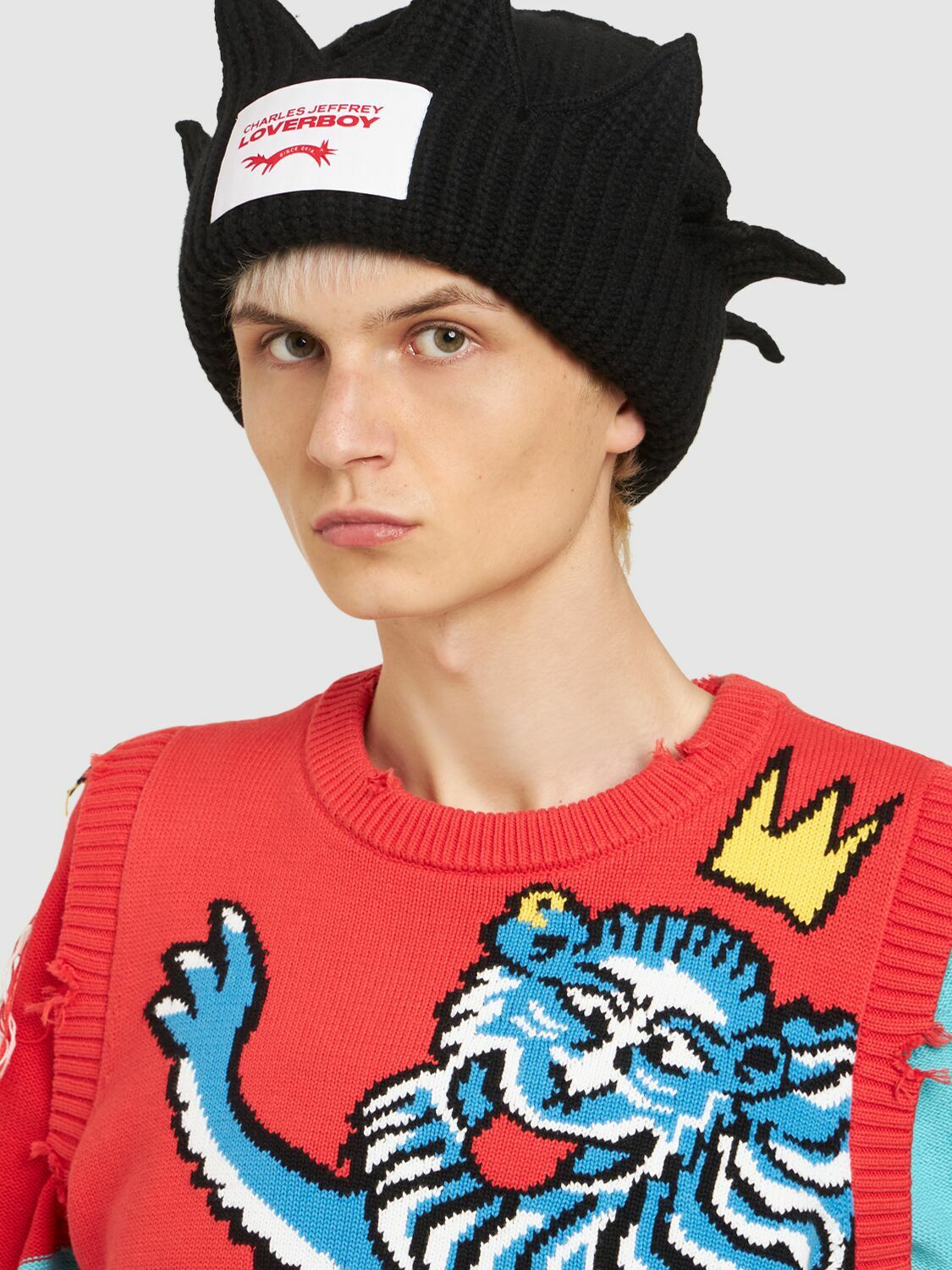 CHARLES JEFFREY LOVERBOY - Chunky Crown Beanie