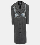 Y/Project Distressed wool coat