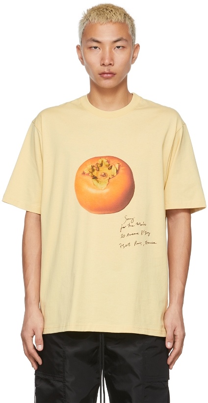 Photo: Song for the Mute Yellow Persimmon T-Shirt
