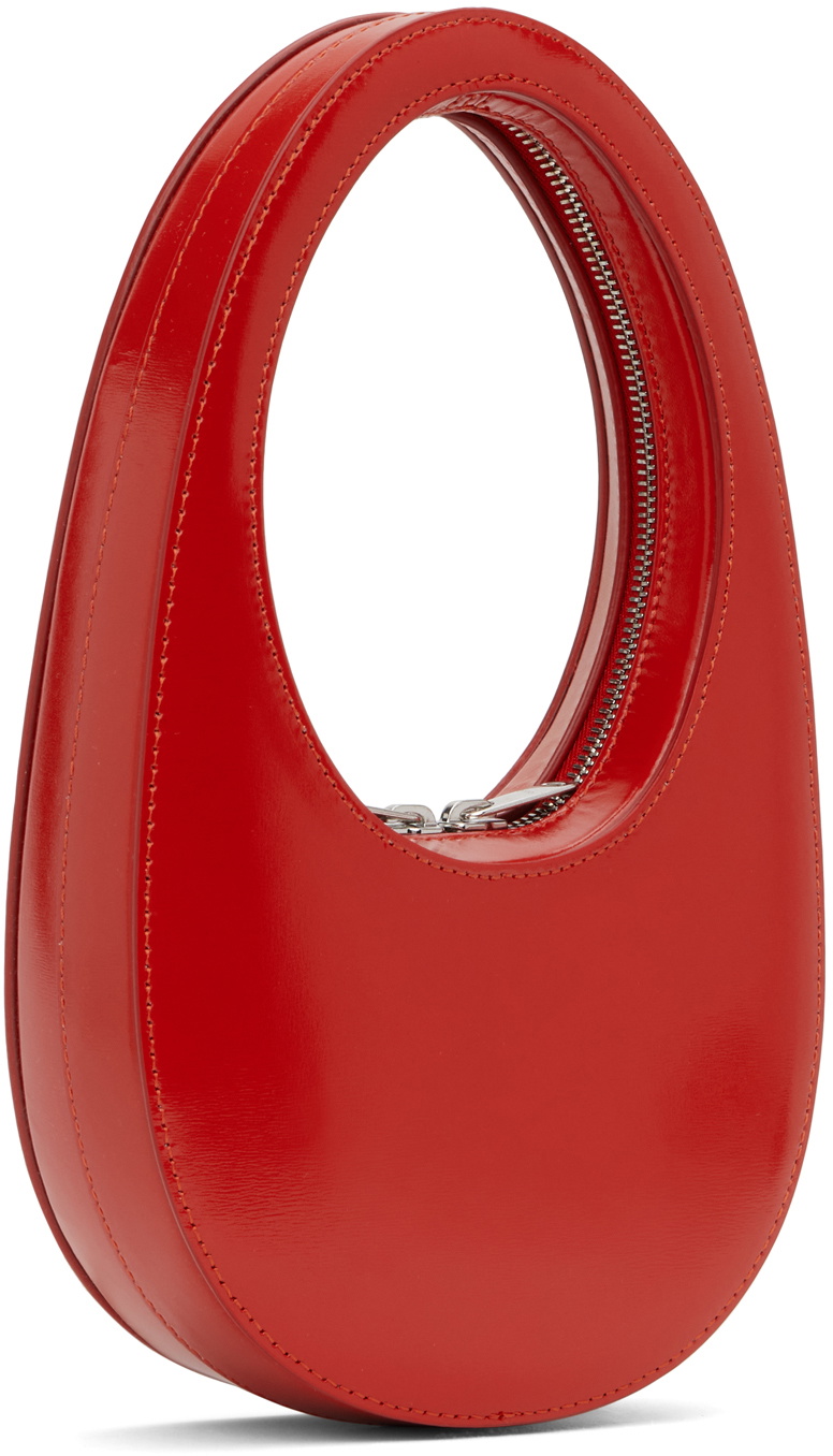 Coperni Red Gloss Mini Swipe Bag