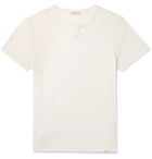 Orlebar Brown - Ackley Garment-Dyed Slub Cotton-Jersey T-Shirt - White