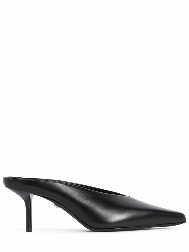 Photo: MAX MARA 60mm Mm Leather Mules