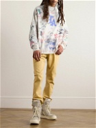 SAINT Mxxxxxx - Born x Raised Embellished Printed Cotton-Jersey Sweater