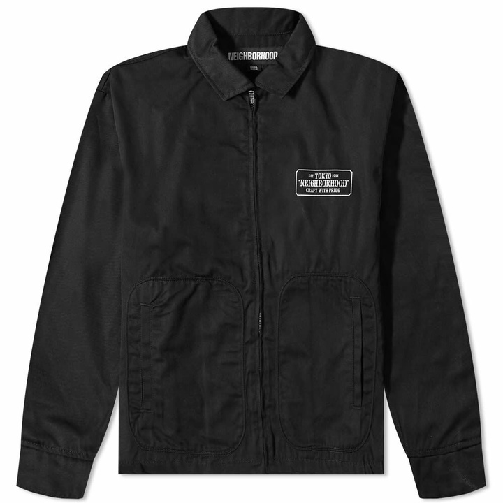 Photo: Neighborhood Men's Harrington Jacket in Black