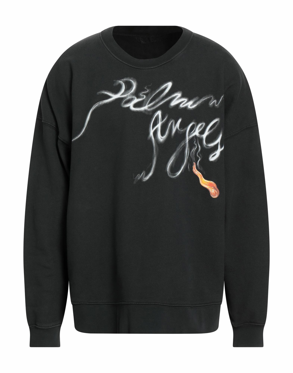 Palm Angels Mens Sweatshirt in Black
