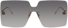 Loewe Gold Square Sunglasses