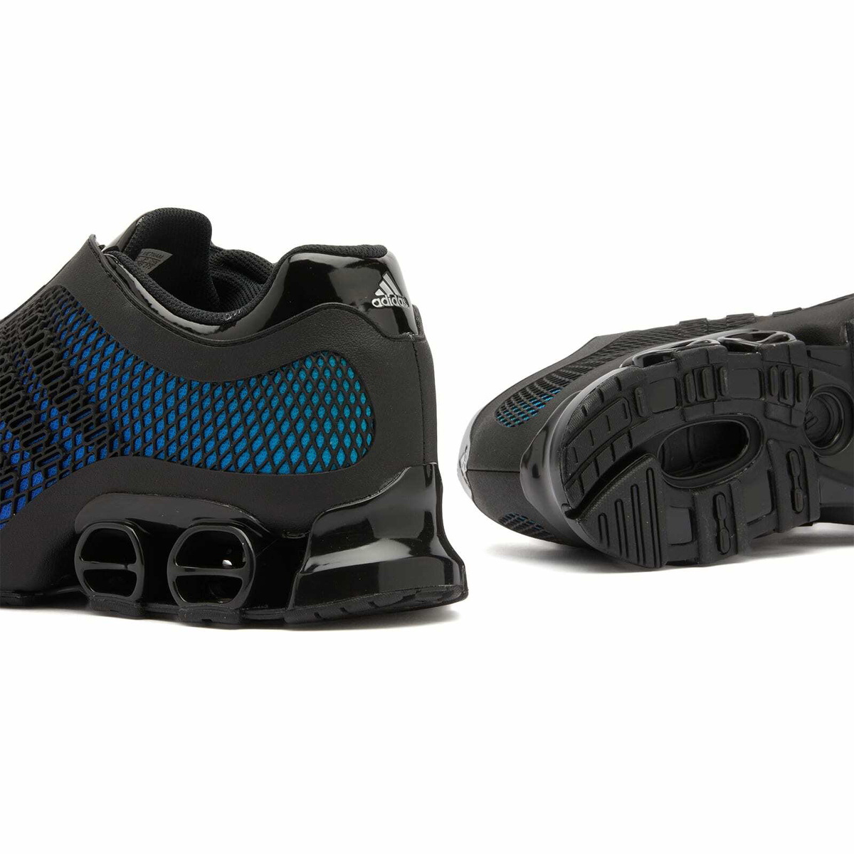 Adidas Megaride S2 Sneaker in Core Black/Hi-Res Blue