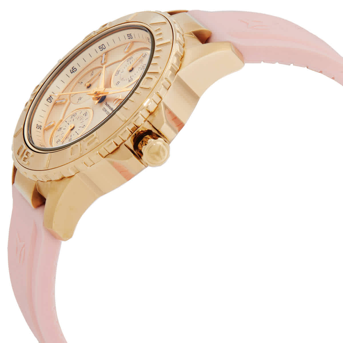Technomarine Sea Quartz Gold Dial Ladies Watch TM-725018