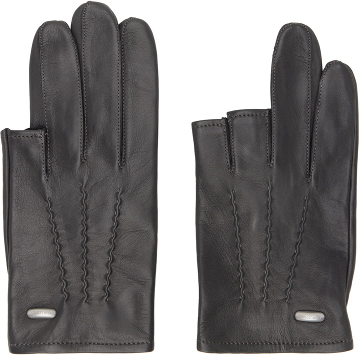 Photo: OUR LEGACY Gray Hang Loose Gloves