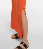 Heidi Klein Braid-trimmed maxi dress