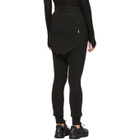 Boris Bidjan Saberi Black Long John 2 Lounge Pants