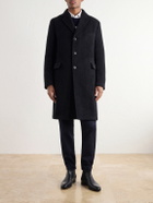 Slowear - Montedoro Alpaca-Blend Bouclé Coat - Black