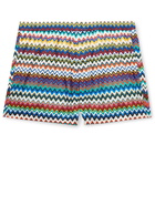 MISSONI - Short-Length Slim-Fit Printed Swim Shorts - Multi - L