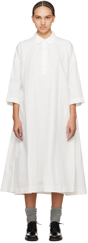 Photo: CASEY CASEY White Wow Wow Midi Dress