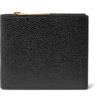 Thom Browne - Pebble-Grain Leather Billfold Wallet - Black