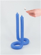 LEX POTT - Light Blue Twist Unscented Candle