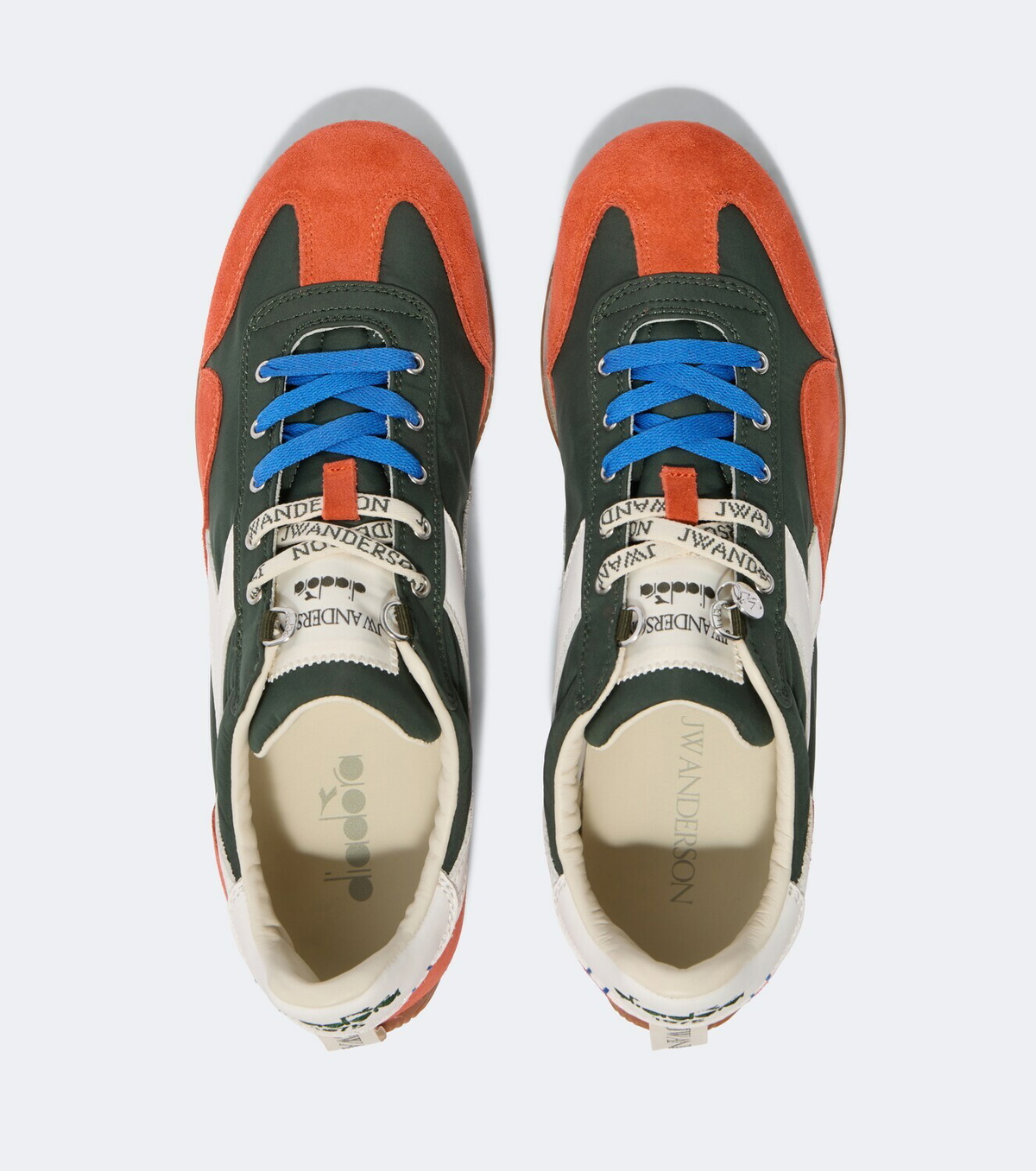 JW Anderson x Diadora Equipe leather sneakers