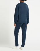 Ea7 Womens Tracksuit in Navy