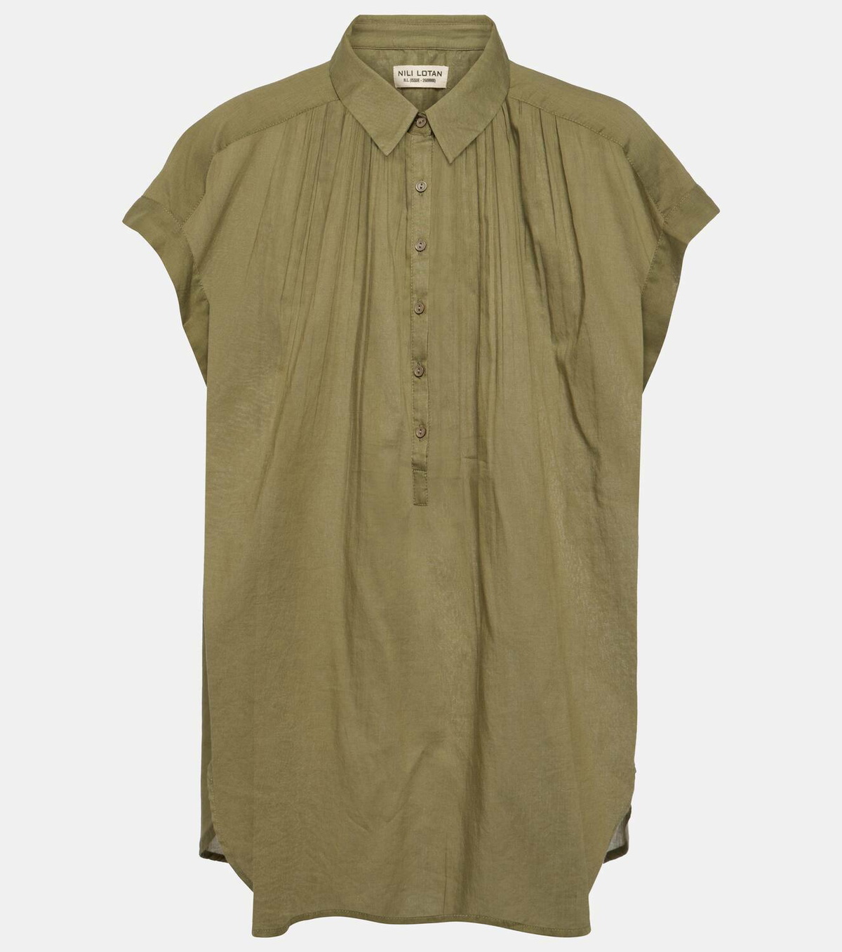 Nili Lotan Normandy cotton blouse
