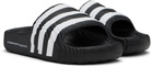 adidas Originals Black Adilette 22 Pool Slides