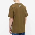 Billionaire Boys Club Men's Astro Helmet T-Shirt in Olive