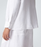 Saman Amel Linen overshirt