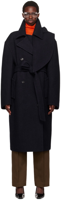 Photo: Recto Navy Handmade Kuse Coat