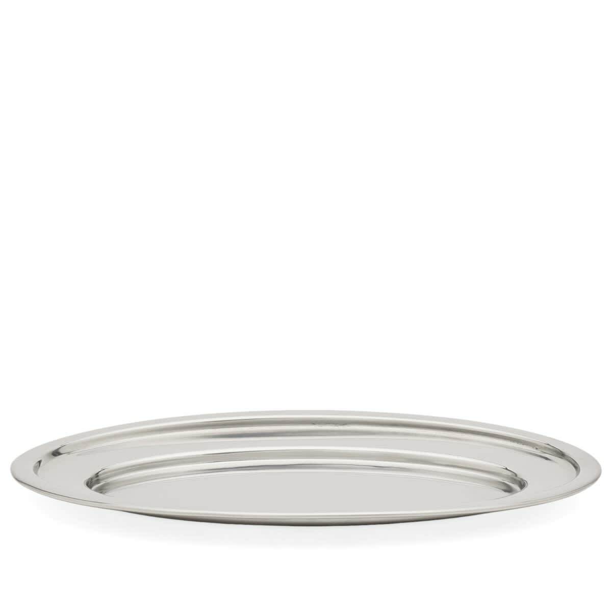 HAY Oval Dish - Medium in Stainless Steel 