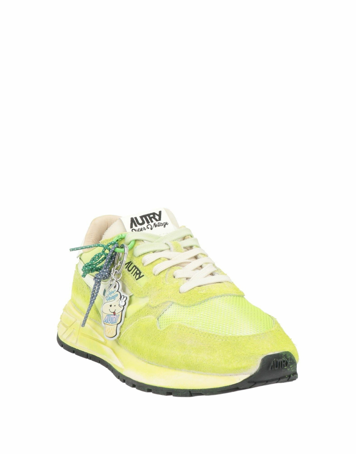 Autry Womens Sneakers Lime in Green