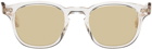 Garrett Leight Transparent Ace Sunglasses