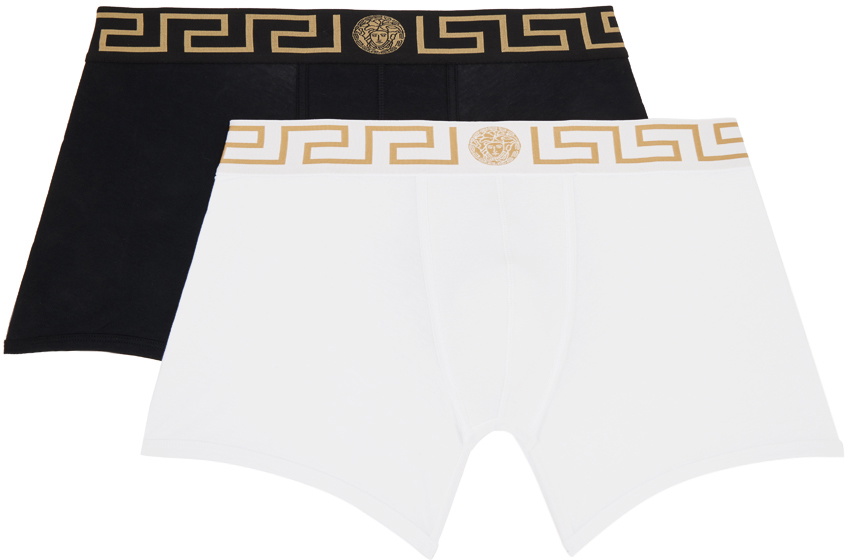 Versace Underwear Black 90s Briefs Versace Underwear