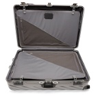 Tumi Silver Aluminium Worldwide Trip Packing Suitcase