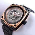 Polanti Torque Ii Auto Silver-tone Dial Mens Watch PLT2001-RGBK